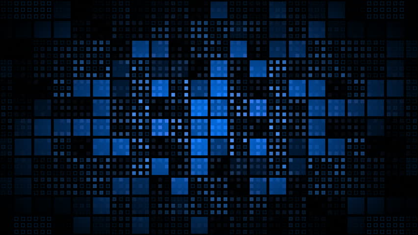 Fading square blocks background animation. Seamless loop. 