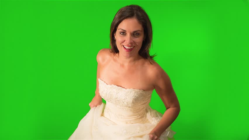 Hy Bride Running Towards The Camera Shot On Green Screen Stock Hy Bride Running Towards The Camera Shot On Green Screen Stock Footage Video 7928794 Shutterstock