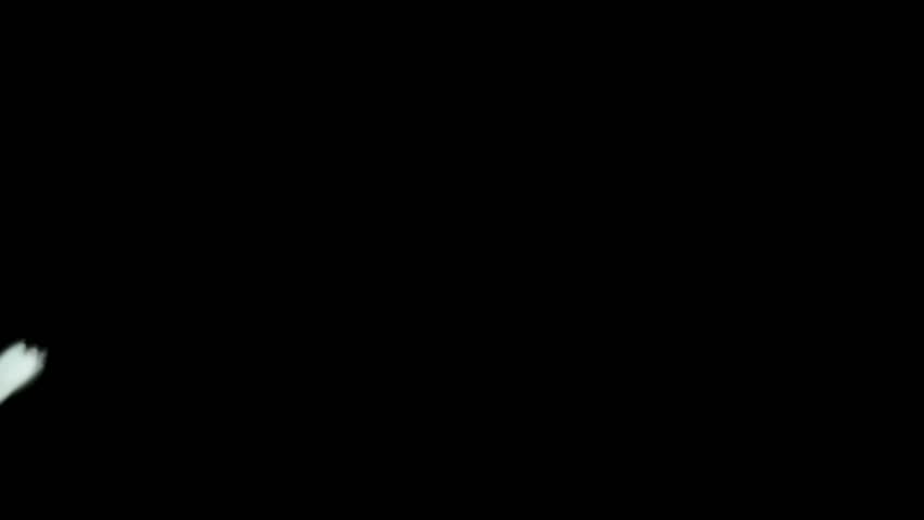spraying beverage animation