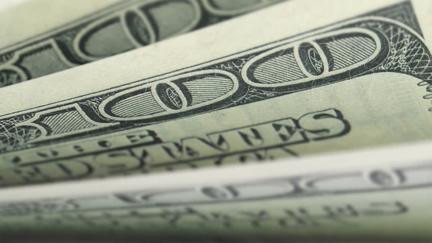 cash counting, shallow depth of field, easy to loop