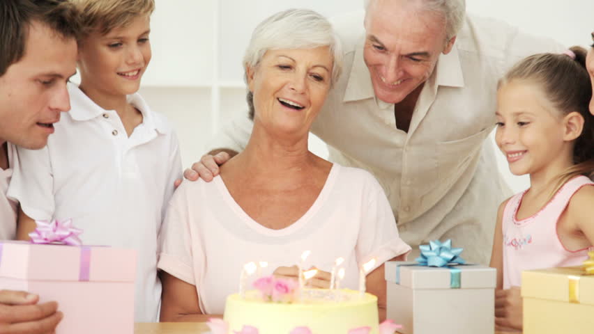 Birthday Party for a Grandmother