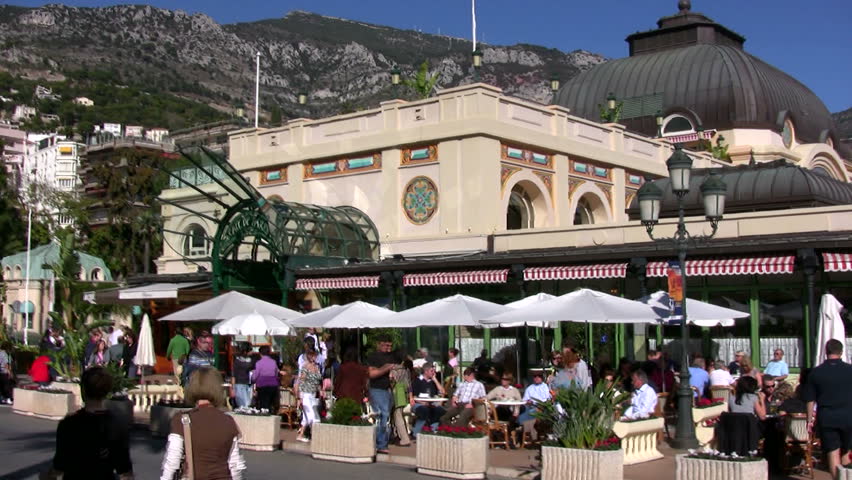 Cafe de paris in Monte Carlo