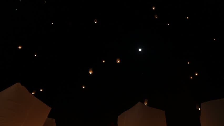Loi Krathong  Festival in Chiangmai 