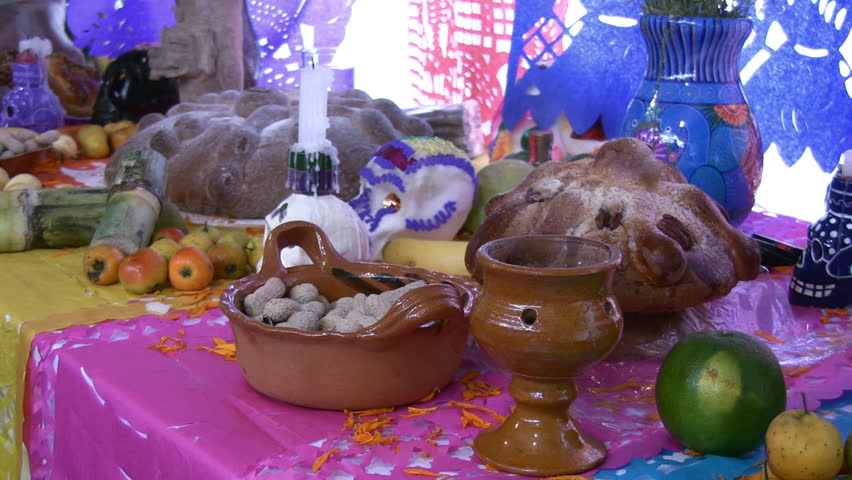 Day of the dead objects