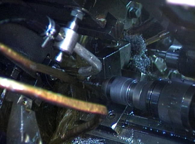 Production of metal parts for machine tools.Zoom out. NTSC