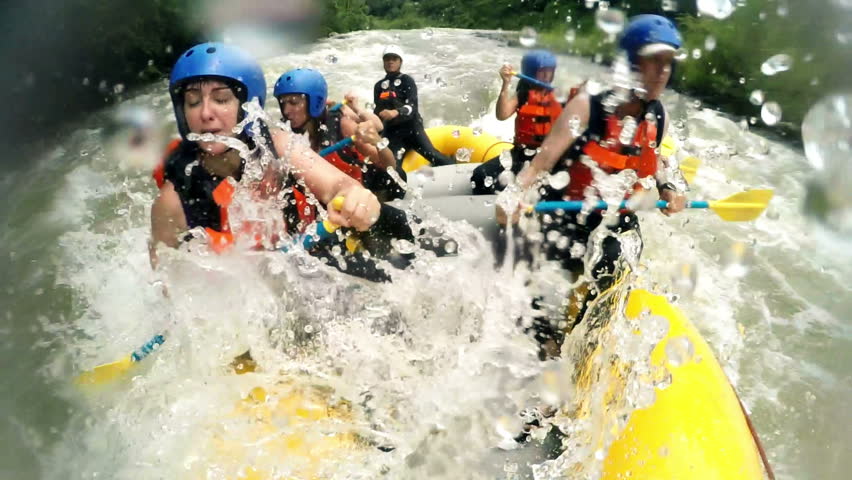 Whitewater Rafting 4k