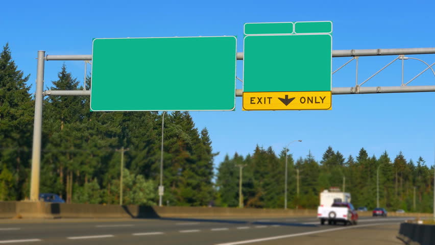 Download Blank Interstate Sign Stock Video Footage - 4K and HD Video Clips | Shutterstock