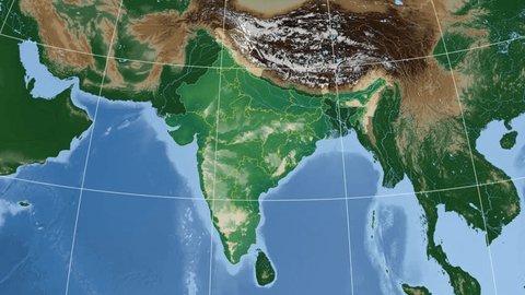 Tamil Nadu Extruded On The Physical Map Of India Rivers And Lakes Shapes Added Tamil Nadu Extruded On The Physical Map Of India Rivers And Lakes Shapes Added