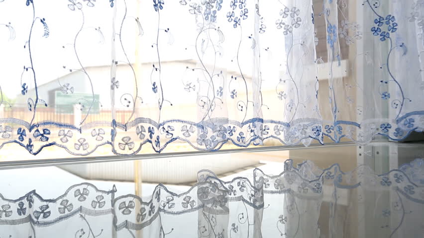 Curtains Blowing In The Wind Stock Footage Video 100 Royalty