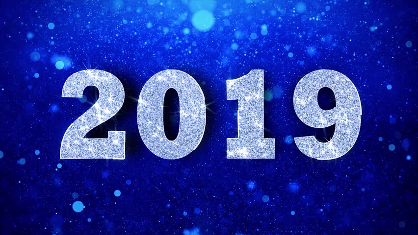 Открытка с цифрами 2019, принц картинка надписью
