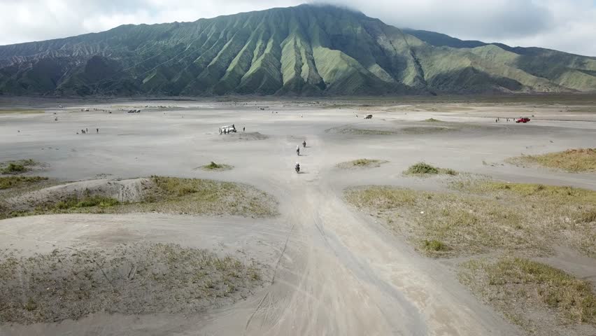 Landscape of Mount Bromo on the Island of Java, Indonesia image - Free ...