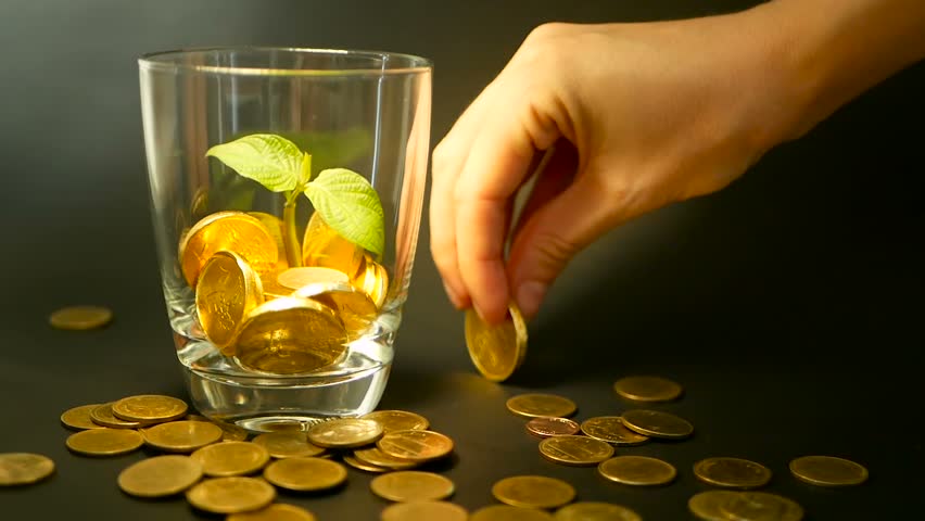 Management Efficiency Golden Coins In Stock Footage Video 100 Royalty Free 1013446214 Shutterstock - 