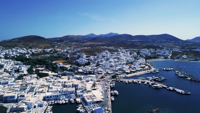 Ships in the Harbor in Santorini, Greece image - Free stock photo ...