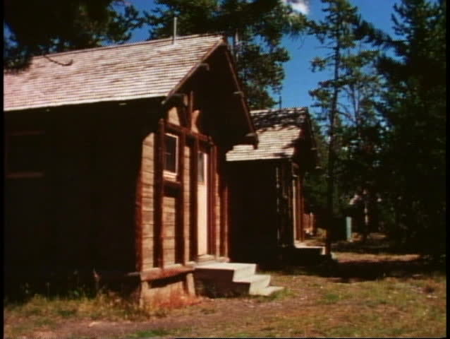 Yellowstone National Park Wyoming 1978 Stock Footage Video 100