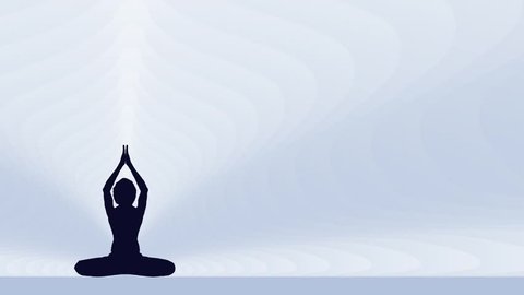 Loop Animation Meditation Parvatasna Pose Yoga Stock Footage Video (100%  Royalty-free) 1015526524 | Shutterstock