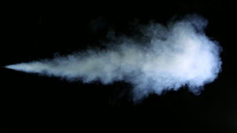 Smoke Stream On Black Background Stock Footage Video (100% Royalty-free)  10182104 | Shutterstock