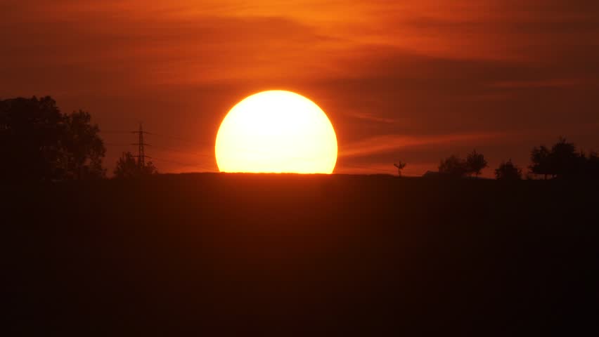 night sun light