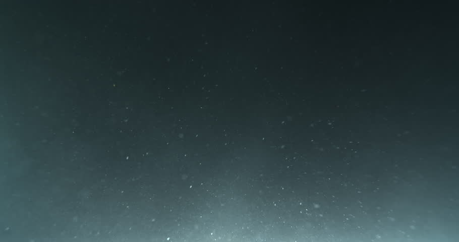 4k00 204k Underwater Illuminated Particles In Slow Motion Ocean
