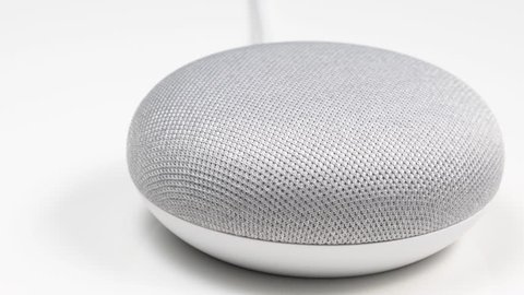 Google Home Mini Stock Video Footage 4k And Hd Video Clips