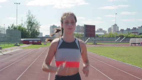 Medium Shot Of Determined Teenage Stok Video 100 Telifsiz