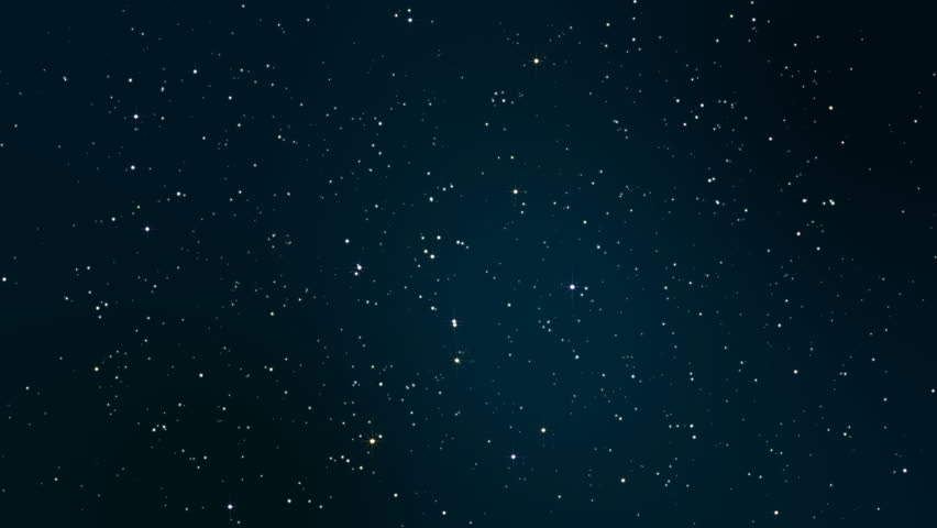 Blue Starry Sky with stars image - Free stock photo - Public Domain ...