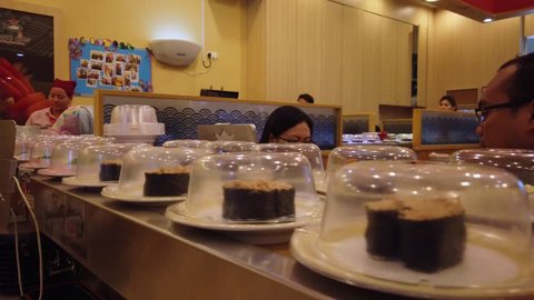 Sushi Malaysia Stock Video Footage - 4K And HD Video Clips 