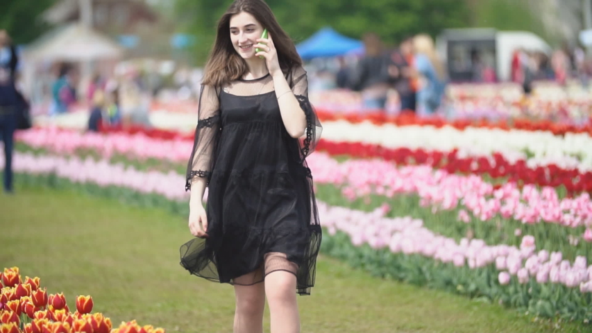 black-dress-from-same-girl-video-hot-office-lady-wild