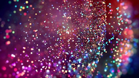 particles spangles viscous float splashes luma