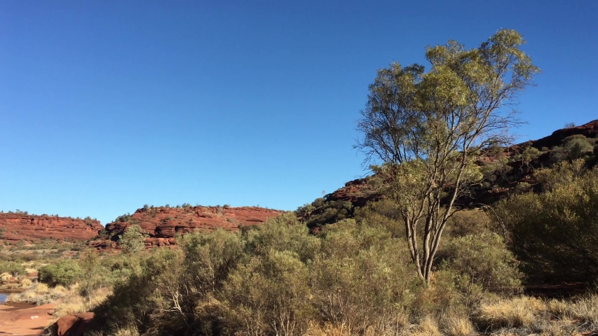 Landscape at West MacDonnell, Northern Territory, Australia image ...