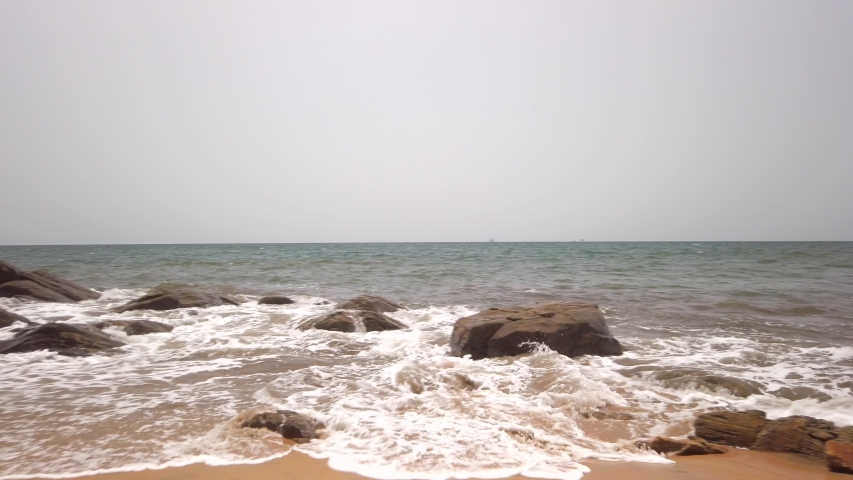 Plage De Kribi Au Cameroun Stock Footage Video 100 Royalty Free 1036180784 Shutterstock