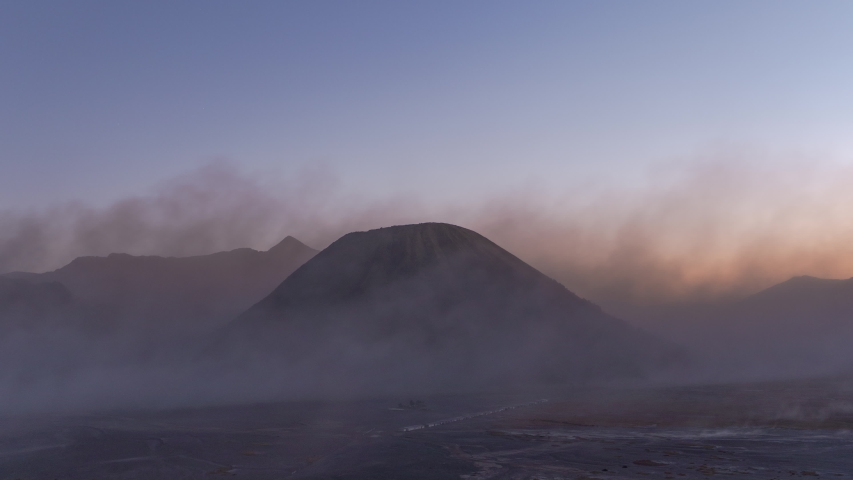 Landscape of Mount Bromo on the Island of Java, Indonesia image - Free ...