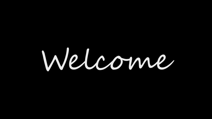 Chalkboard with welcome written on it image - Free stock photo - Public ...