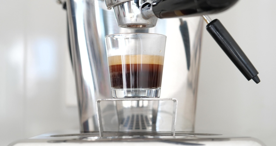 Kitchen Wall Coffee Machine Stock Footage 4k And Hd