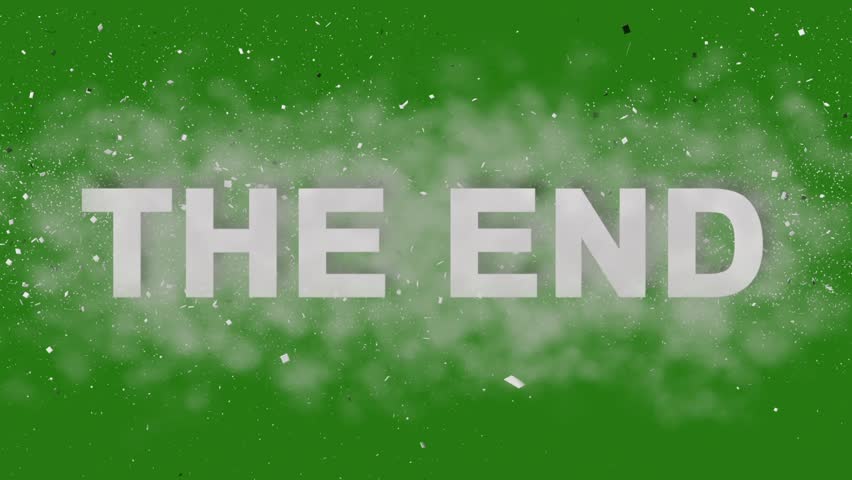 The End. Animation Bumper Logo Stock Footage Video (100% ...