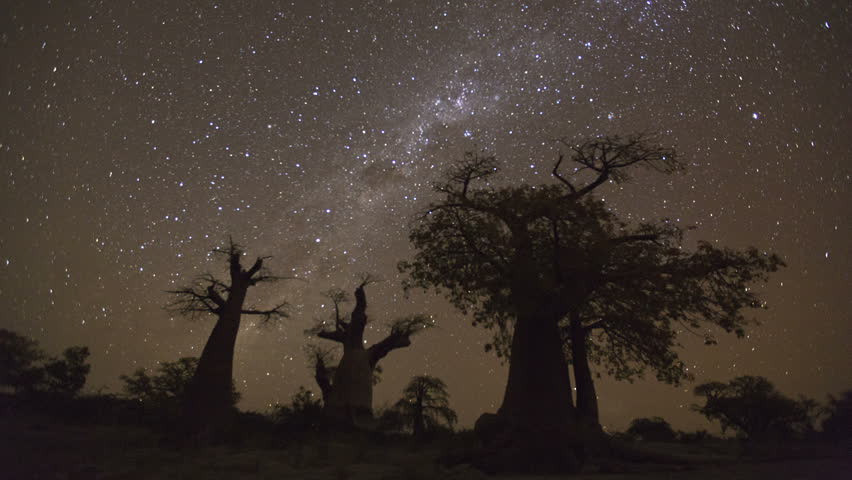 4K Star Time-lapse, Milky Way Galaxy Moving Across The Night Sky And ...