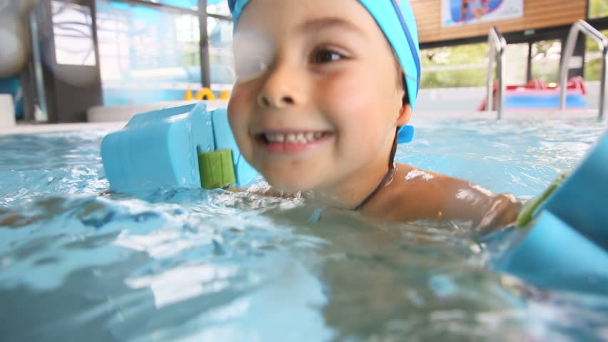 Preteen Girl Going Underwater In The Pool Stock Footage Video 13577570