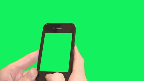 Smart Phone Green Background Green Screen Stock Footage Video (100% Royalty- free) 13001084 | Shutterstock