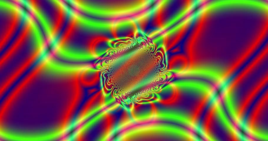 Abstract Fractal Background With A Detailed Wavy Interchanging Pattern ...