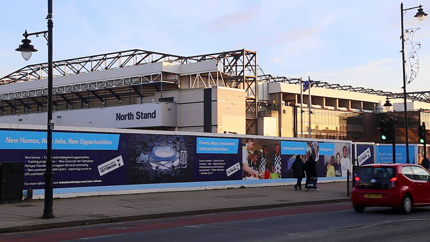 White Hart Lane London Tottenham Stock Footage Video 100