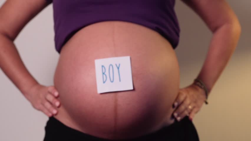 boy pregnancy belly