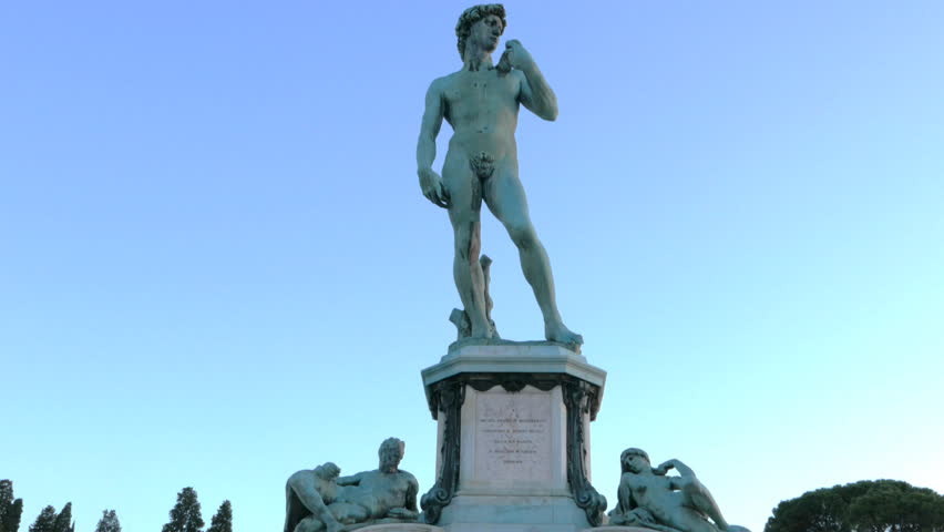 a description of the bronze statue of david a description of the bronze statue of david