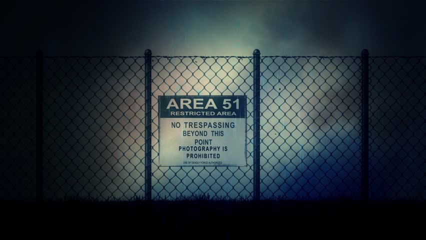Area 51 Sign On a Stock Footage Video (100% Royalty-free) 14928004