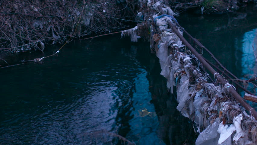 Environmental Catastrophe Land, Contaminated Water Is A  Environmental Catastrophe Land, Contaminated Water Is A
