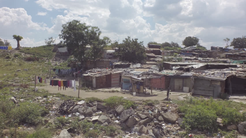 Johannesburg Slums / South Africa, Johannesburg, Soweto, View on slums