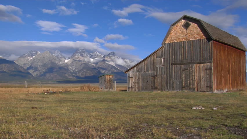 An Old Barn Rises Out Stock Footage Video 100 Royalty Free