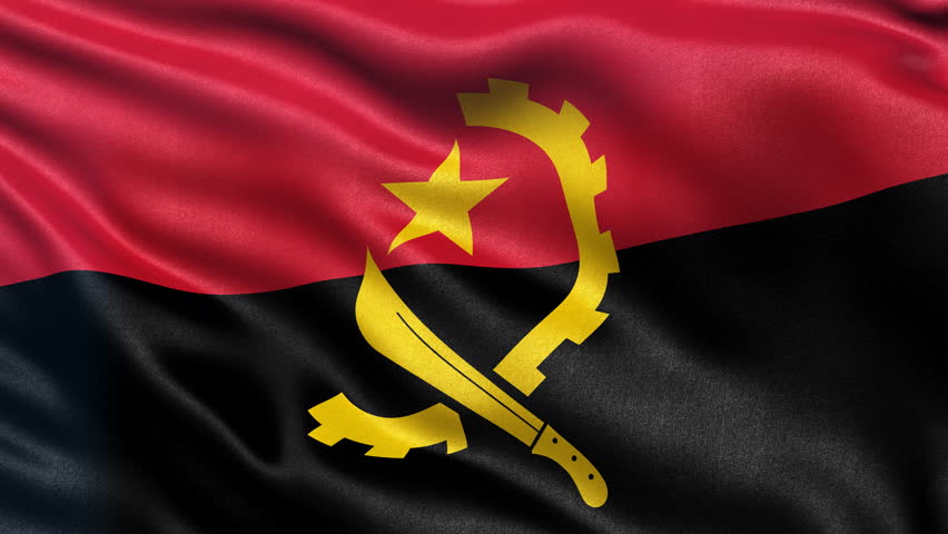 Hd Waving Flag Angola Stock Footage Video 8255941 Shutterstock