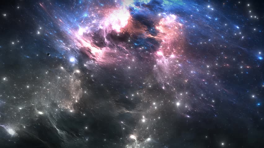 Star Field Fly Through Free Motion Graphics Backgrounds - galaxy background video