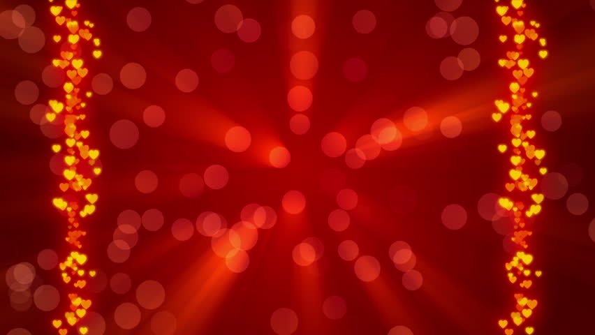 Wedding Background, Red Abstract Background Stock Footage Video (100%