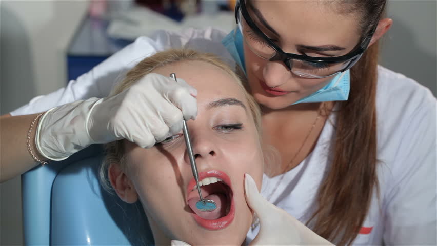 Naughty fun dentist office