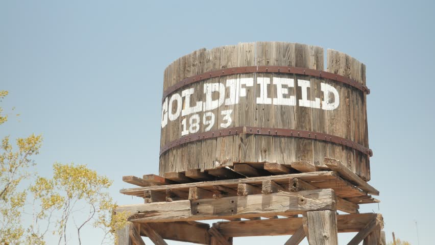 Goldfield Ghost Town Az Usa Stock Footage Video 100 Royalty